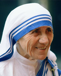 Mother Teresa.